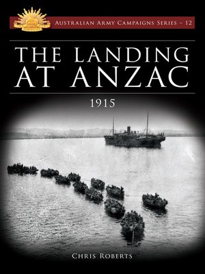 cover image of Landing at Anzac 1915